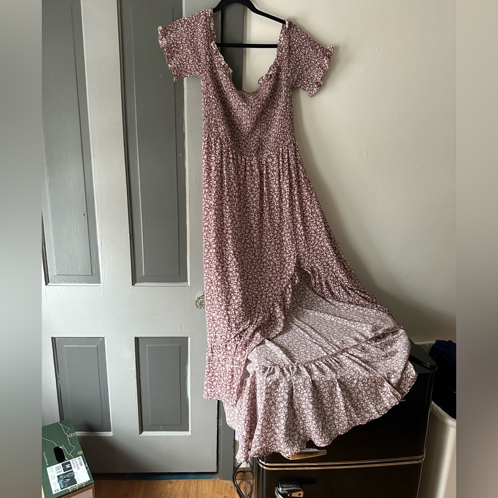 Francesca’s maxi dress